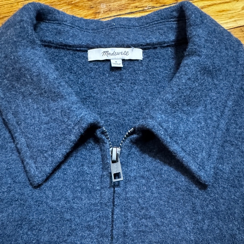 🏷️ SOLD Madewell Merino Wool  Chore Jacket S Small